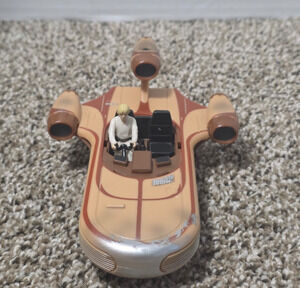 2015 Star Wars Air Hogs RC Luke Skywalker X-34 Landspeeder *NO REMOTE UNTESTED*